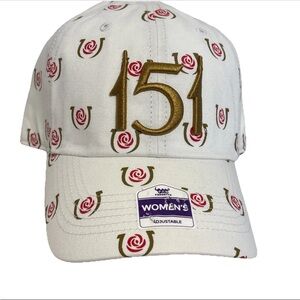 Womens White Kentucky Derby
151 NEW Adjustable Hat